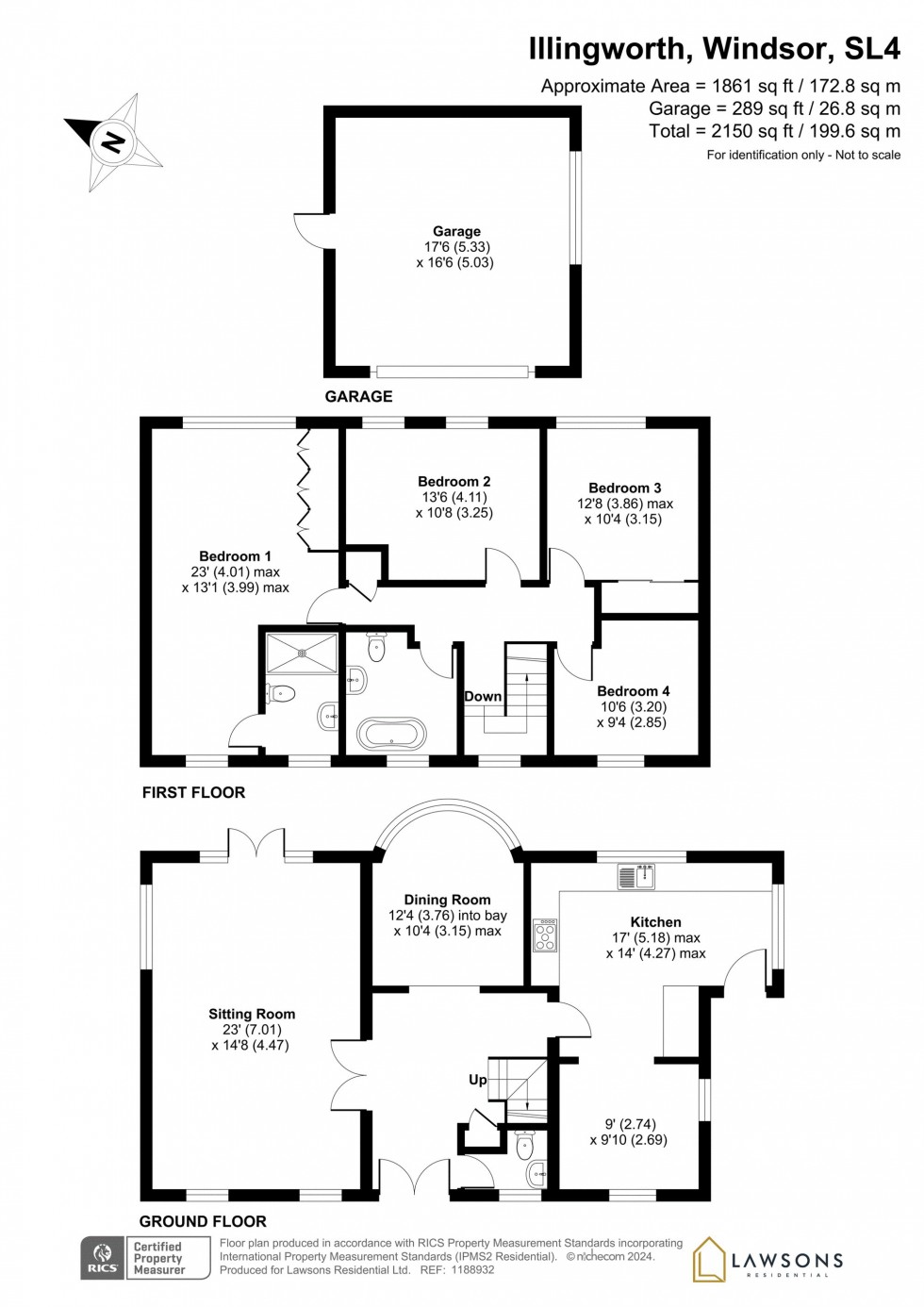 Floorplan for Illingworth, Windsor, SL4