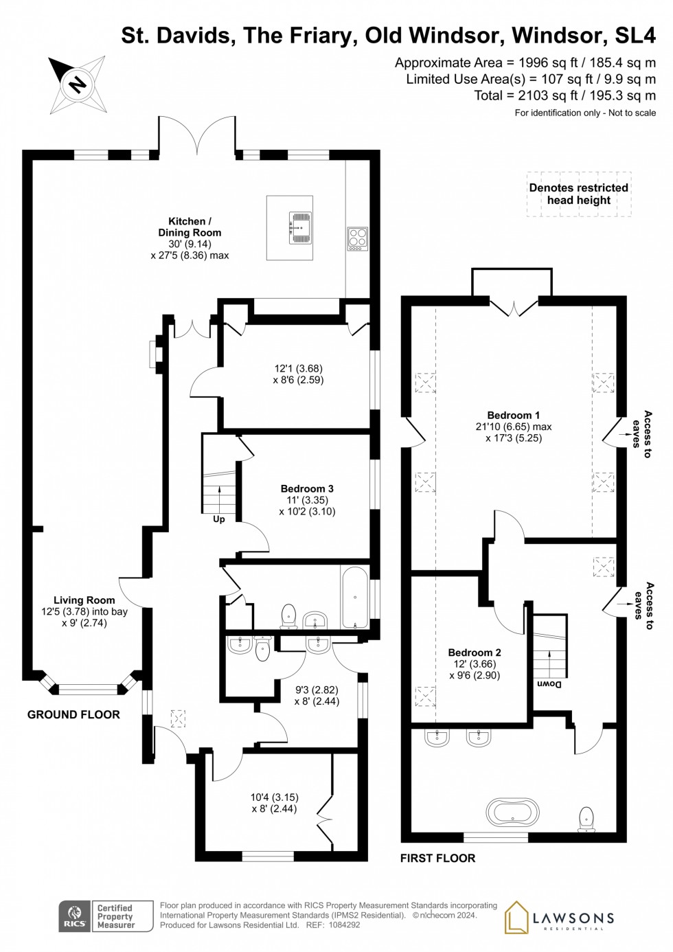 Floorplan for The Friary, Old Windsor, SL4
